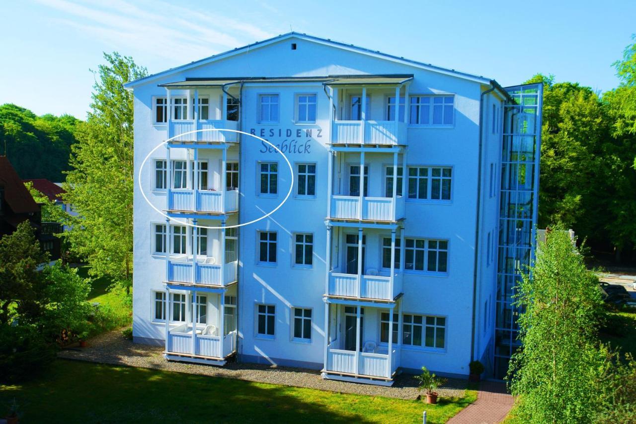 Residenz Seeblick Fewo 18 Mit Balkon Und Ostseeblick Sellin  外观 照片